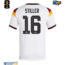 Moški Nogometni dresi Nemčija Angelo Stiller #16 Domači SP 2026 Kratek Rokav